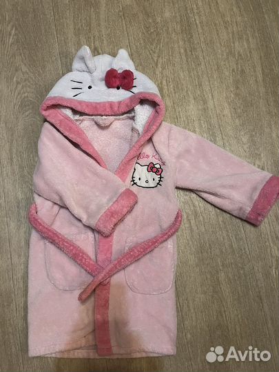 Халат Hello Kitty махровый