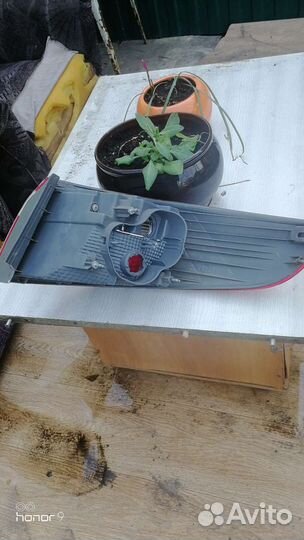 Фонарь задний kia rio