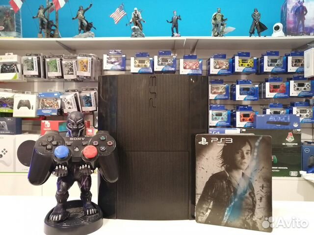 Sony PS3 Super Slim + Steelbook За гранью:Две души