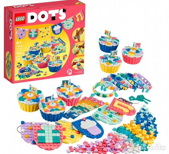 Конструктор lego dots 41806 Полный набор для вечер