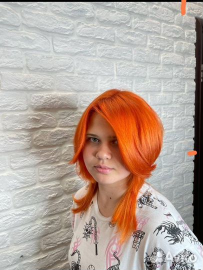 Модель на стрижку, окрашивание,укладку