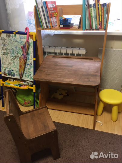 Растущая парта и стул