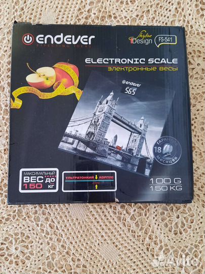 Весы напольные электронные 150 кг