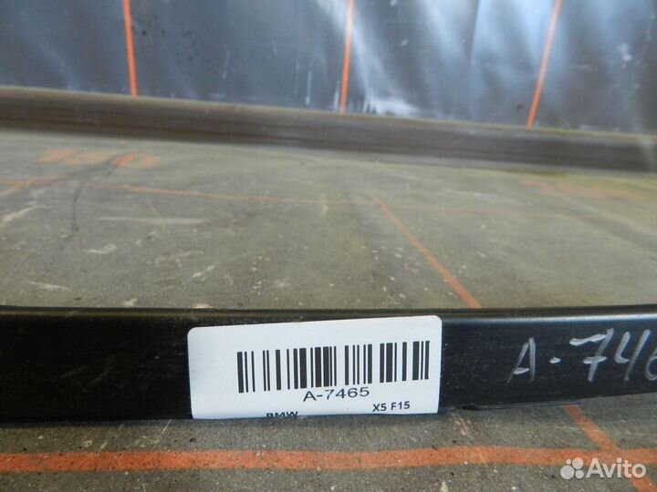 Молдинг лобового стекла - BMW X5 F15 (2013-2018г)