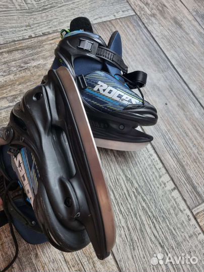 Коньки ледовые раздвижные Roces р. 36-41