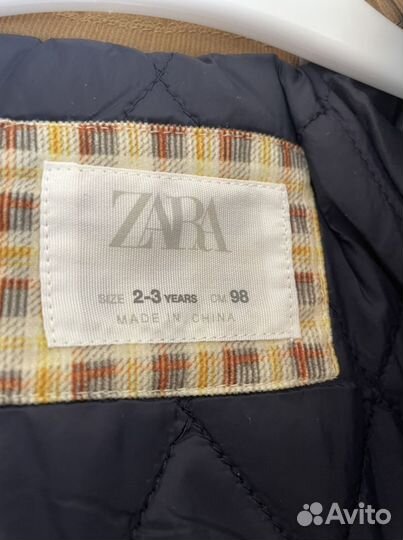 Плащ утепл Zara 98