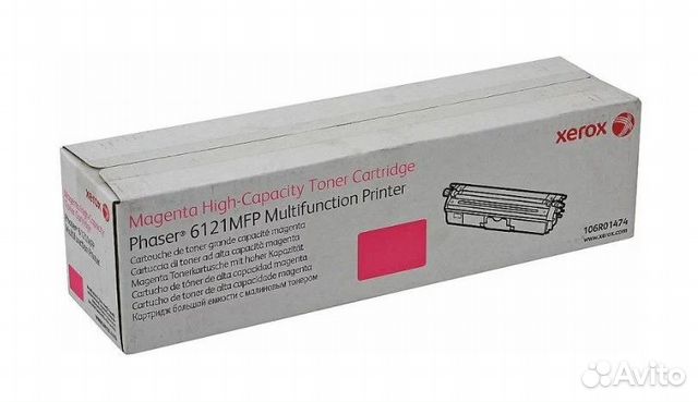 Оригинальный картридж Xerox 106R01474 пурпурный