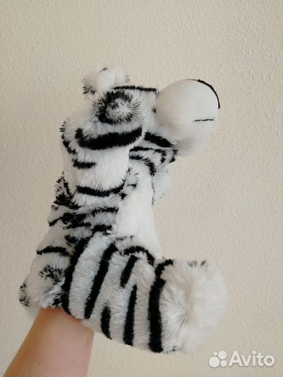 Мягкая игрушка тигр для театральных игр
