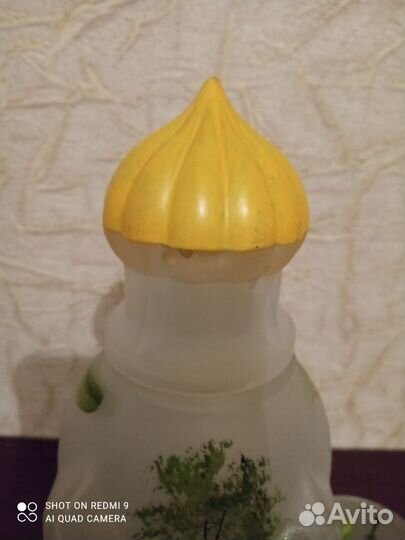 Графин с рюмками СССР ручная роспись