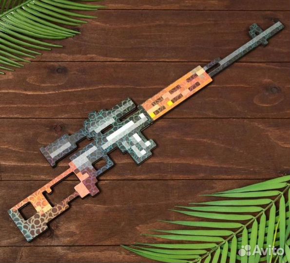 Деревянное оружие для мальчиков Майнкрафт