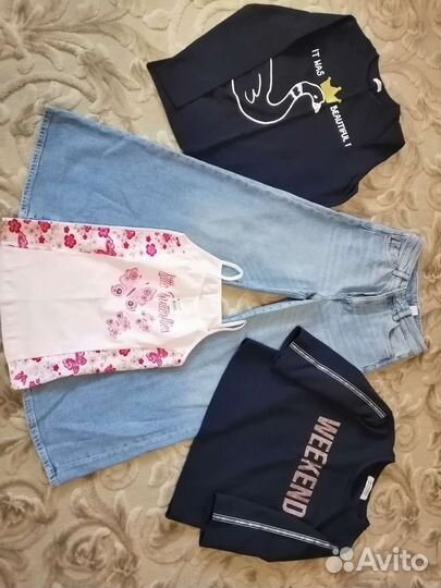 Пакет вещей для девочки 152