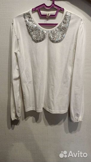 Блузка с брюками на девочку рост 146-152