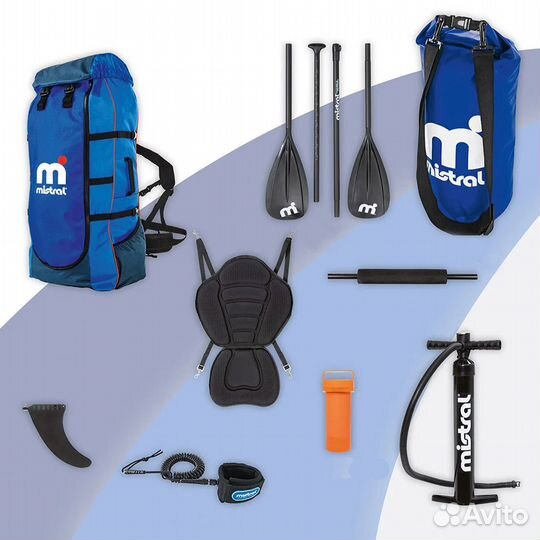 Сап доска Mistral 10.6 в максимальной комплектации