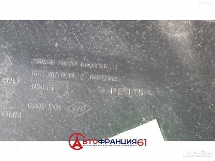 Карта двери, 809015879R renault fluence, 3032871