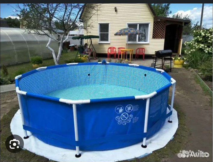 Бассейн каркасный