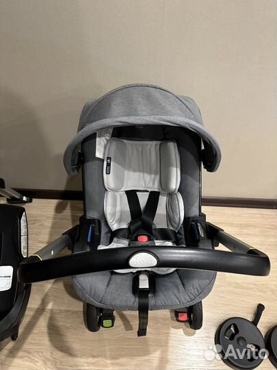 Коляска автокресло donna+ 2 в 1 с isofix