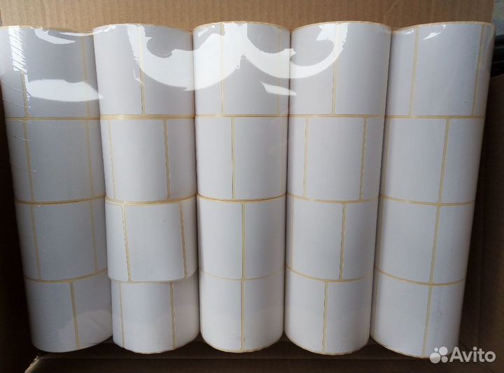 Термоэтикетка эко 58х40