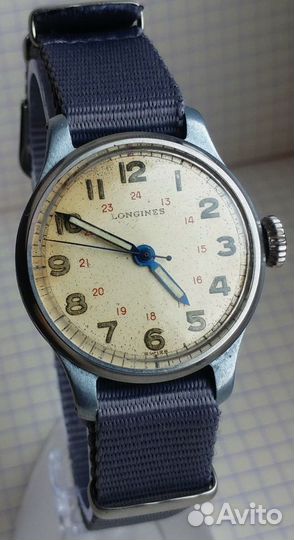 Военные часы Longines 1943г. Швейцария