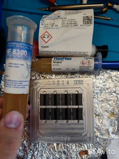 Замена сокетов, bga пайка видеокарт