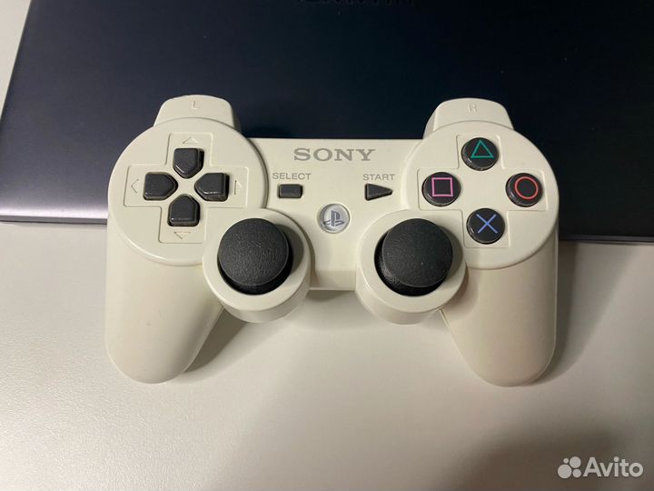 Джойстик PS3 оригинальный белый