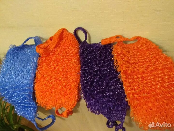 Мочалка ручной работы