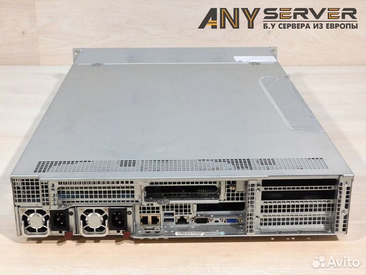 Сервер Supermicro 6028UX 2x E5-2697Av4 64Gb 12LFF