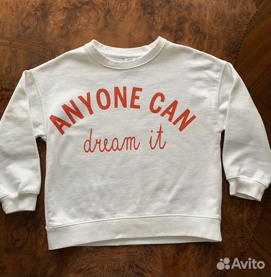 Свитшот Кофта Zara для девочек Размер 128