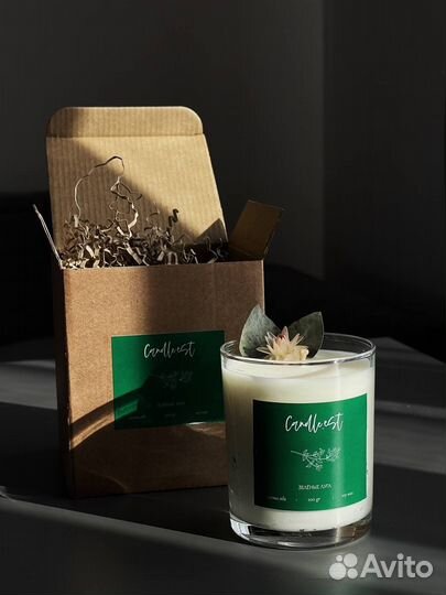 Ароматические соевые свечи