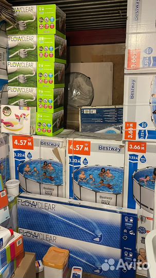 Каркасный бассейн 457х122см