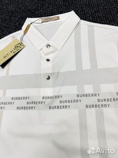 Легкое поло Burberry — идеальный выбор для летнего холода