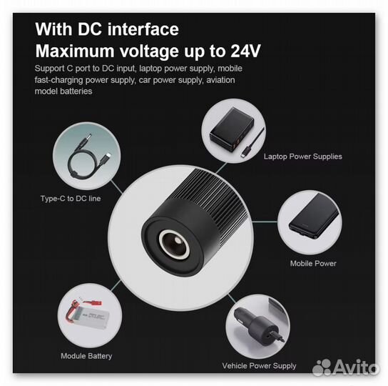 Портативный паяльник gvda GD301 PD/QC+DC 72W