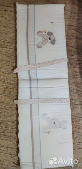 Бортики и балдахин в кроватку