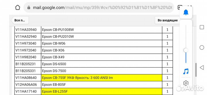Проэкторы Epson. Предстовительство в рк