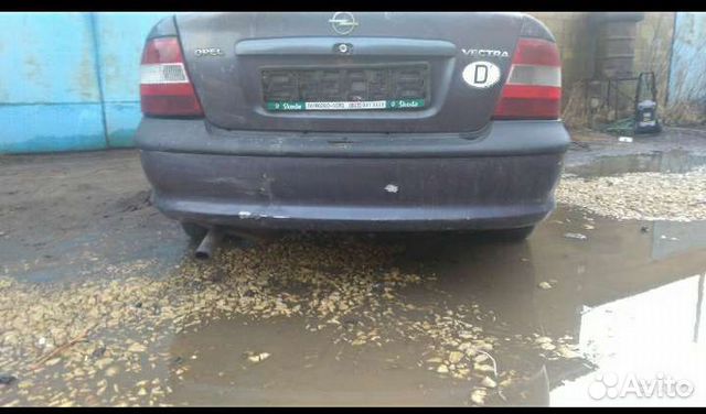 Бампер задний Опель Вектра В