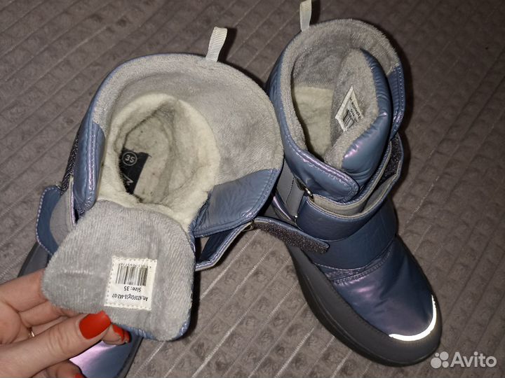 Сапоги зимние для девочки