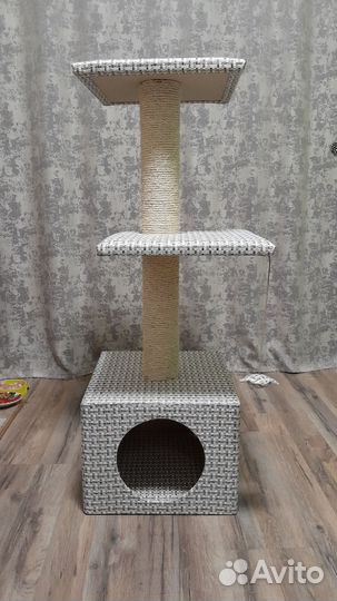 Когтеточка домик для кошки