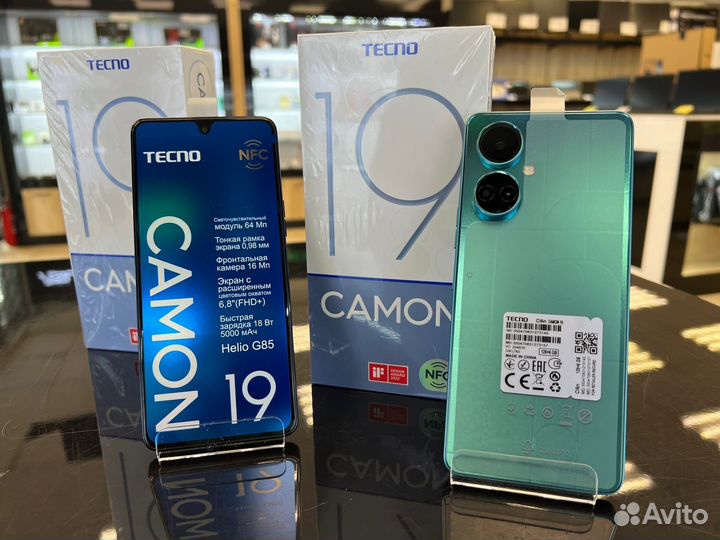 Новинка/Смартфон Tecno Camon 19 6+128Gb