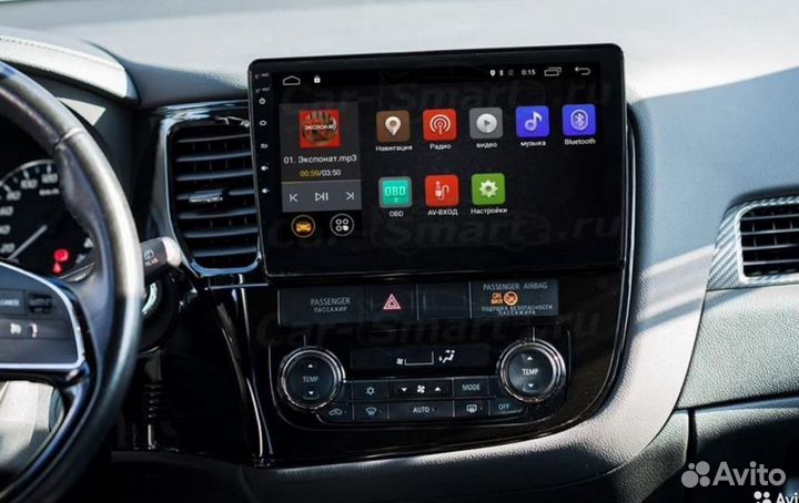 Магнитола Mitsubishi Outlander 3 Android IPS