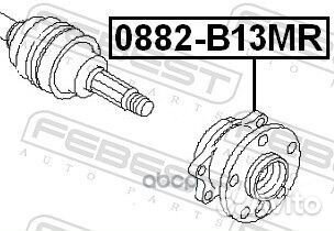 Ступица задняя (subaru legacy B13 2003-2009) FE