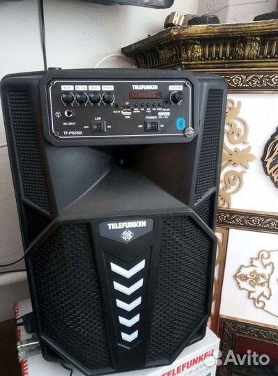 Портативная акустика Telefunken TF-PS2305 Black