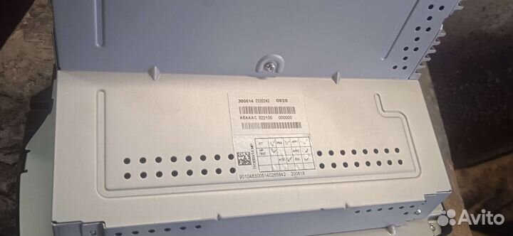 Штатная магнитола на лада Веста