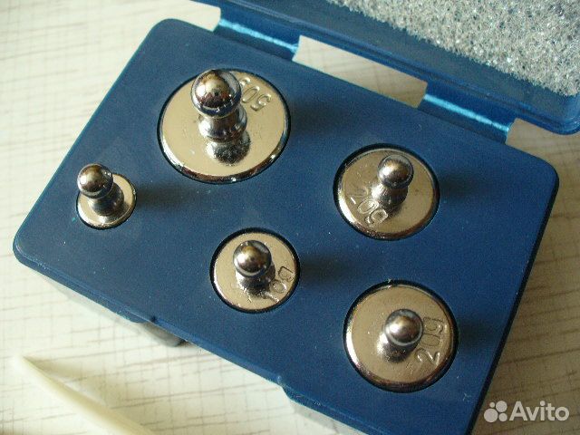 Набор гирек для калибровки весов