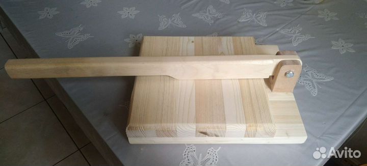 Деревянный пресс для теста и котлет для бургеров