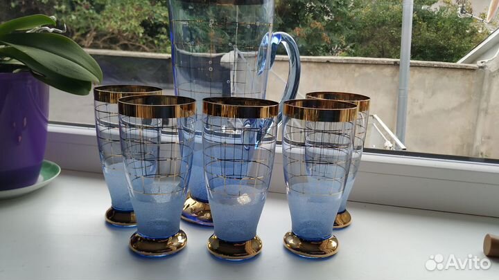 Посуда Чехословакия. Набор для напитков