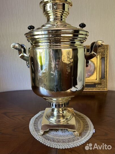 Самовар банка медальная В.С.Баташев на 7 л