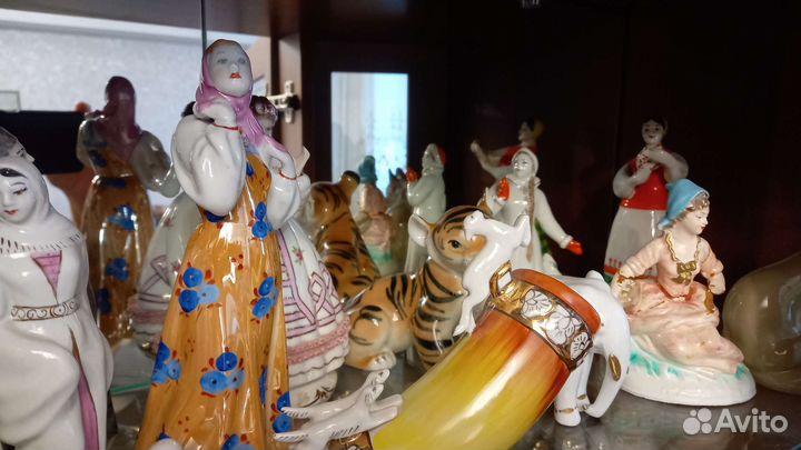Фарфоровые статуэтки СССР лфз дулево