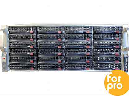 Сервер Supermicro 848X 24LFF 4xE7-8880v4 256GB