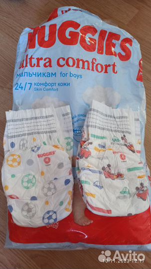 Подгузники Huggies Ultra Comfort 8-14кг,4 размер