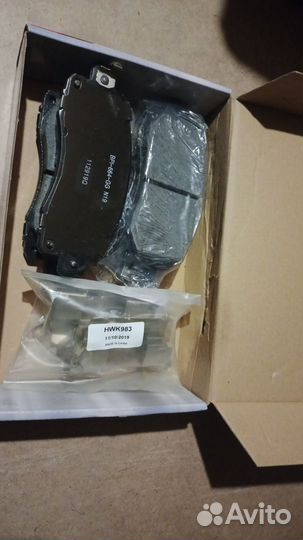 Raybestos колодки Subaru