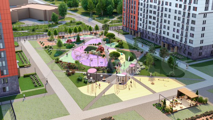 2-к. квартира, 57,4 м², 8/16 эт.